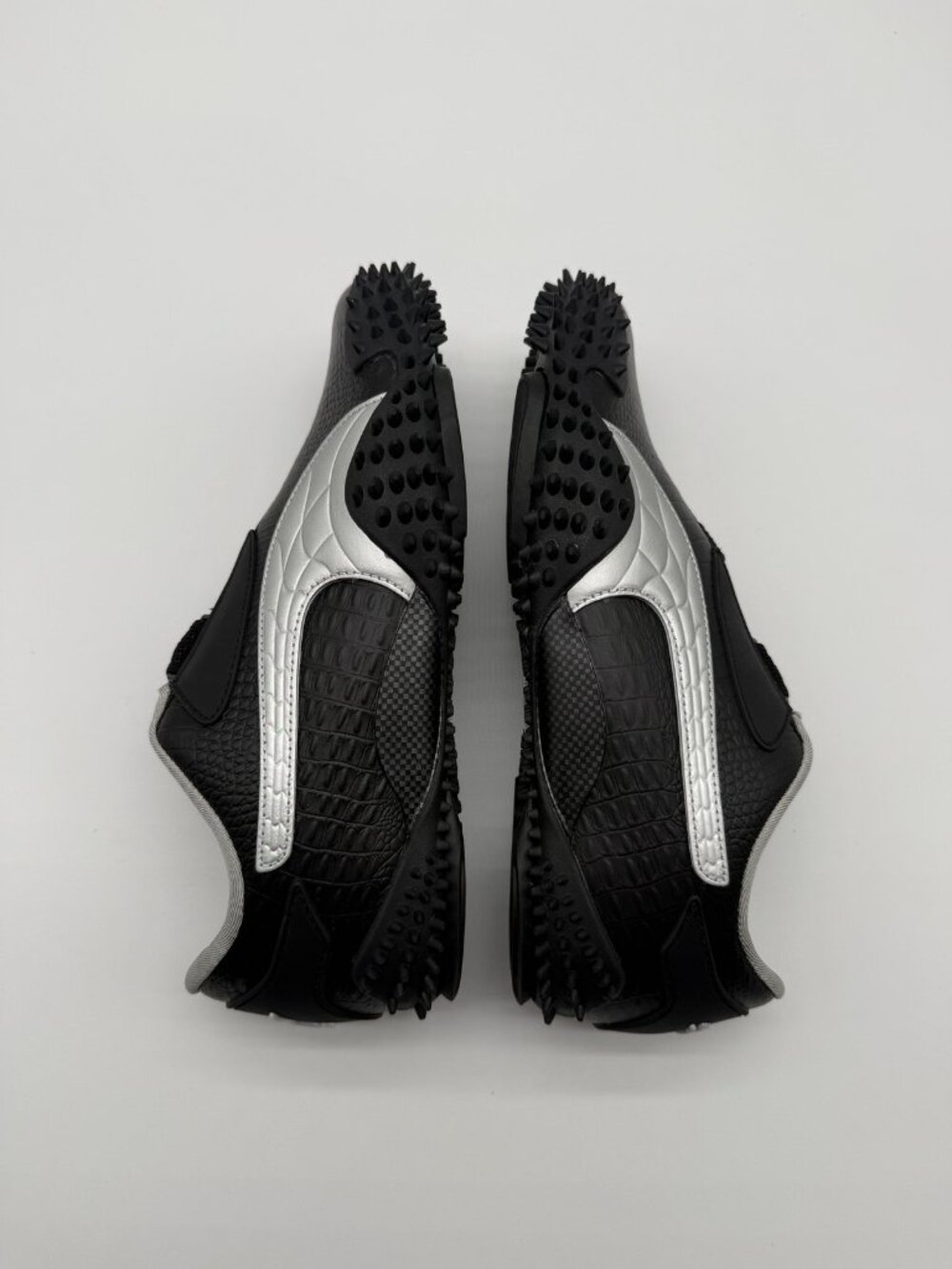 Puma X A$AP ASAP Rocky Mostro Men's Size 8.5 Black Silver Sneakers 404408-01 - Picture 4 of 9
